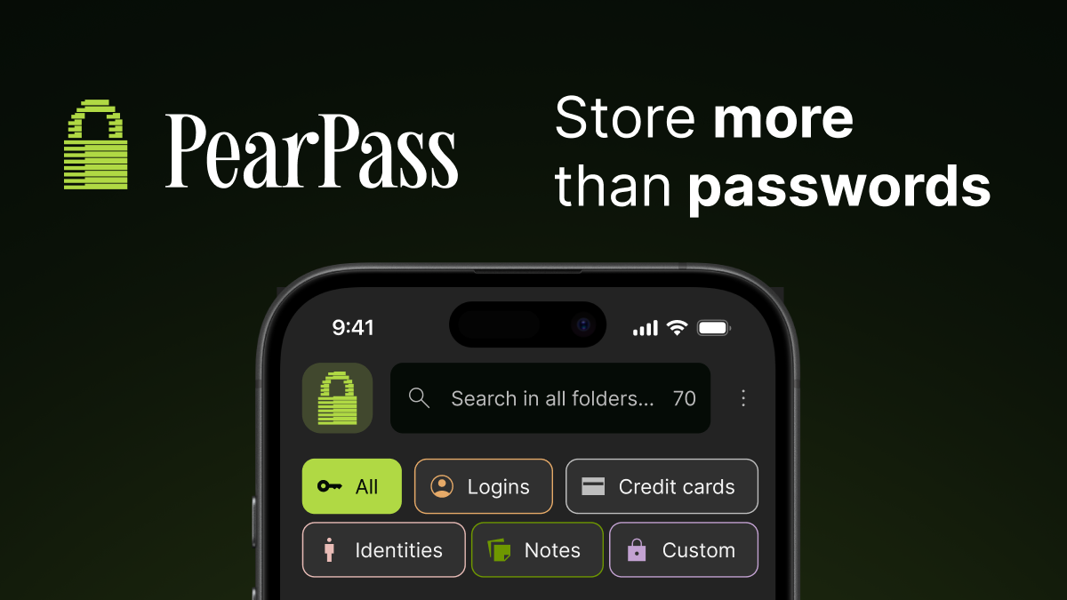 PearPass Desktop App